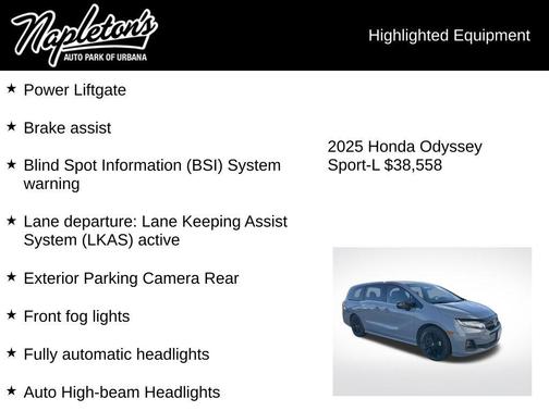 2025 Honda Odyssey Sport-L