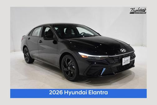 Abyss Black 2026 Hyundai ELANTRA Sport