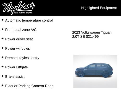 2023 Volkswagen Tiguan 2.0T SE