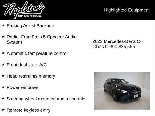 2022 Mercedes-Benz C-Class 4MATIC Sedan
