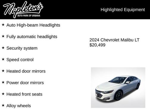 2024 Chevrolet Malibu FWD 1LT