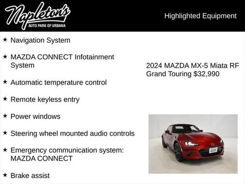 2024 Mazda MX-5 Miata RF Grand Touring