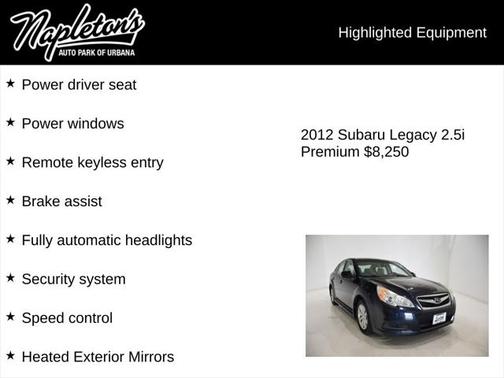 2012 Subaru Legacy Premium