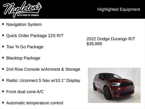 2022 Dodge Durango R/T AWD