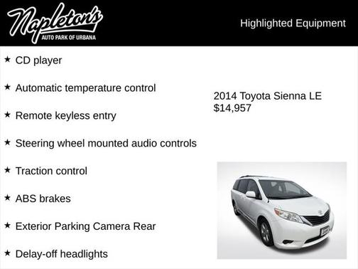 2014 Toyota Sienna LE