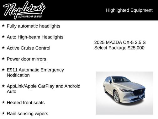 2025 Mazda CX-5 2.5 S Select