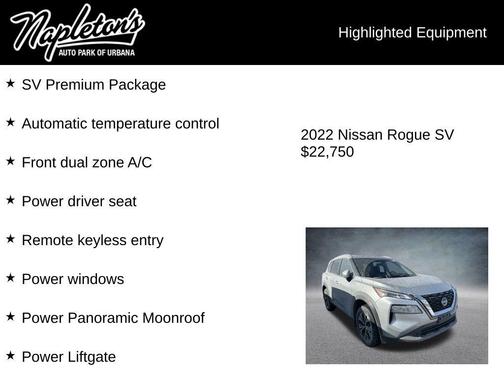 2022 Nissan Rogue SV