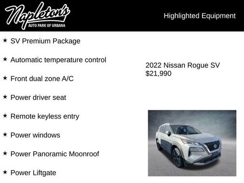 2022 Nissan Rogue SV