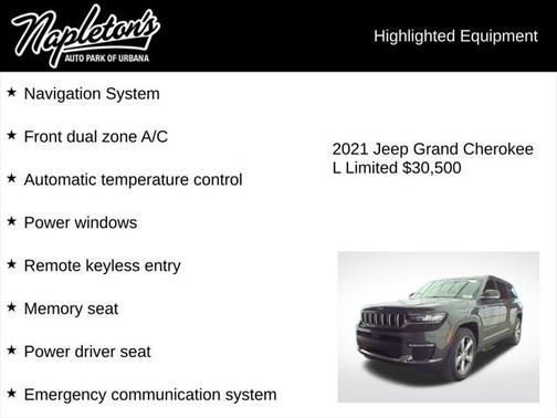 2021 Jeep Grand Cherokee L Limited