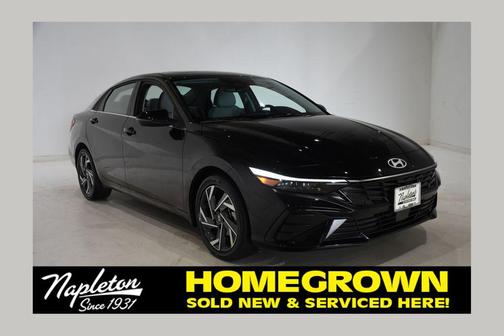 Abyss Black 2025 Hyundai ELANTRA HEV Limited