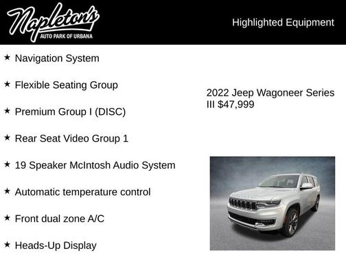 2022 Jeep Wagoneer Series III 4x4