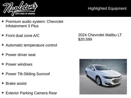 2024 Chevrolet Malibu FWD 1LT