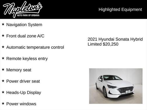 2021 Hyundai SONATA Limited 2.0T