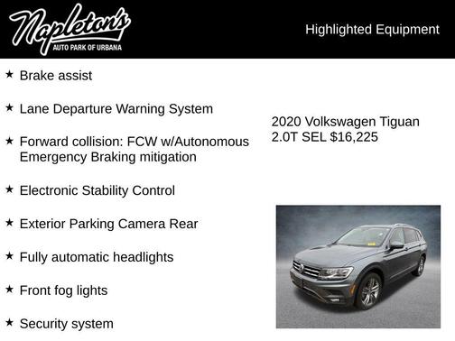 2020 Volkswagen Tiguan 2.0T SEL