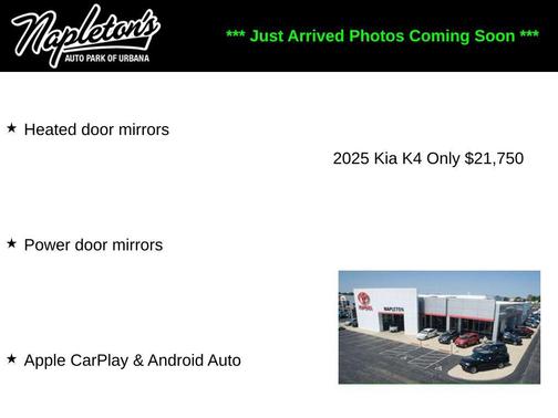 Snow White Pearl 2025 Kia K4 LXS