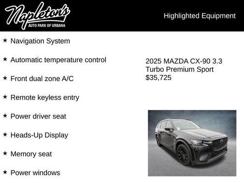 2025 Mazda CX-90 3.3 Turbo Premium Sport