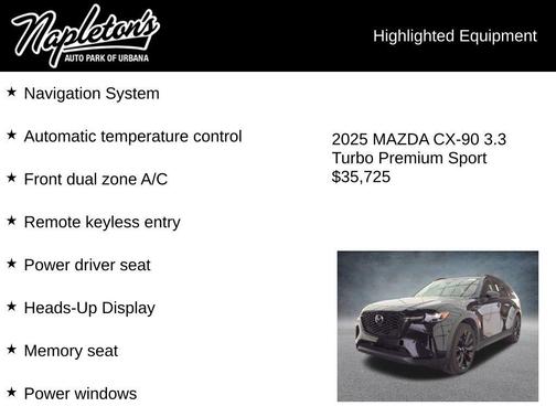 2025 Mazda CX-90 3.3 Turbo Premium Sport