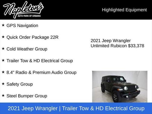 2021 Jeep Wrangler Unlimited Rubicon