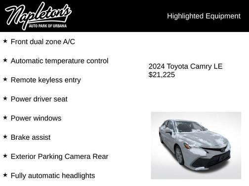 2024 Toyota Camry LE