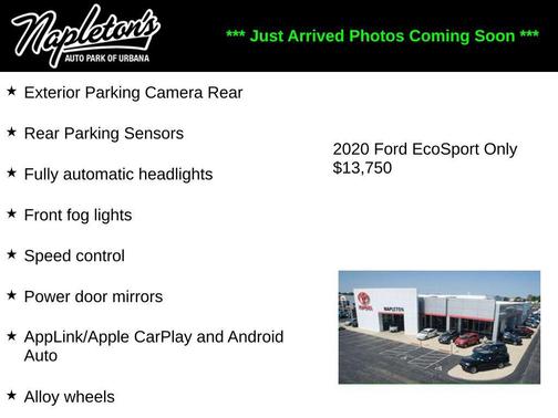 2020 Ford EcoSport SE