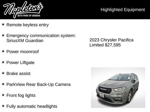 2023 Chrysler Pacifica Limited