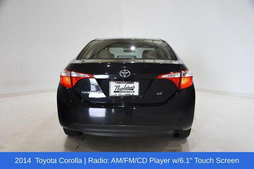 Black Sand Mica 2014 Toyota Corolla LE Plus