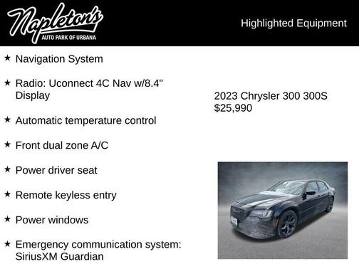 2023 Chrysler 300 S
