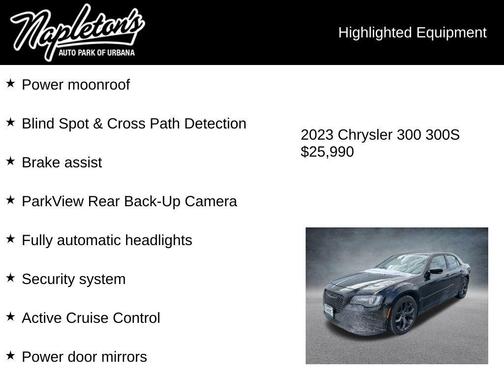 2023 Chrysler 300 S
