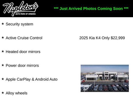 2025 Kia K4 EX