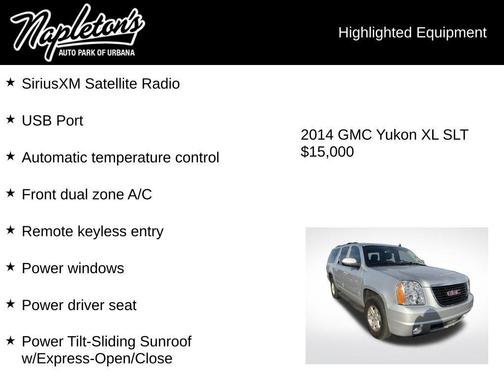 2014 GMC Yukon XL 1500 SLT