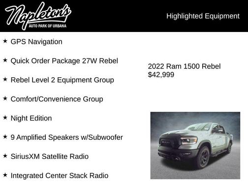 2022 RAM 1500 Rebel