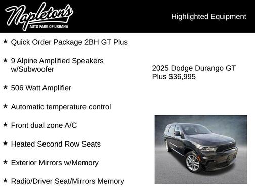 2025 Dodge Durango GT Plus
