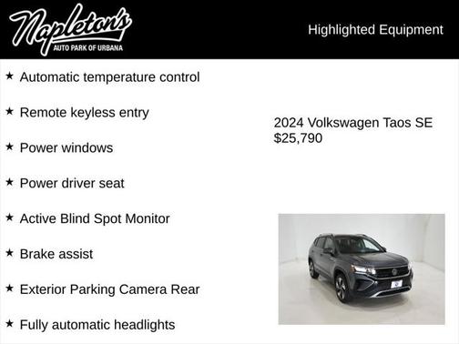 2024 Volkswagen Taos 1.5T SE