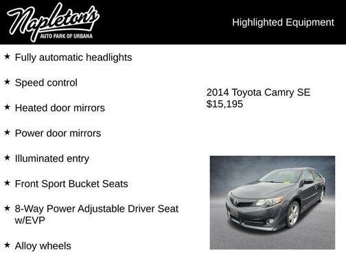 2014 Toyota Camry SE