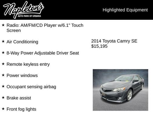 2014 Toyota Camry SE