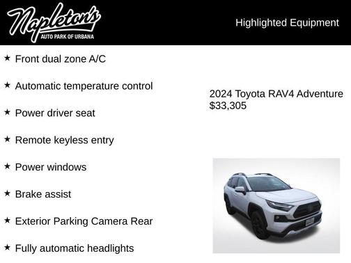 Ice 2024 Toyota RAV4 Adventure