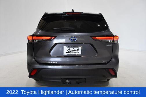 2022 Toyota Highlander Hybrid LE
