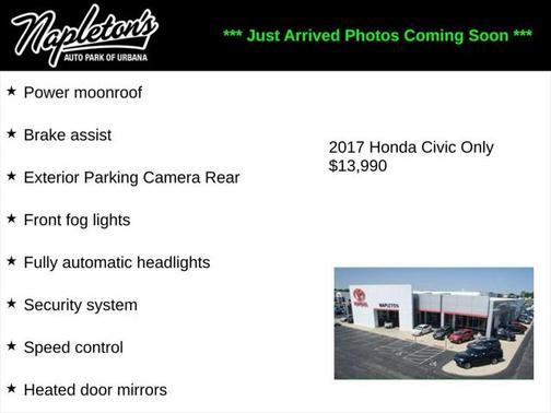 2017 Honda Civic EX-L Navi