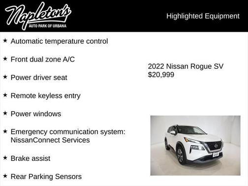 2022 Nissan Rogue SV