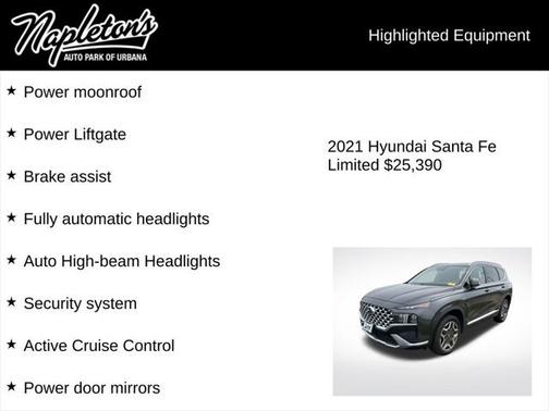 2021 Hyundai SANTA FE Limited