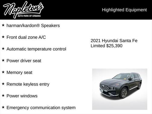 2021 Hyundai SANTA FE Limited