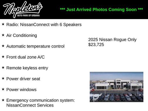 Everest White Pearl 2025 Nissan Rogue SV