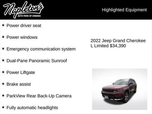 2022 Jeep Grand Cherokee L Limited