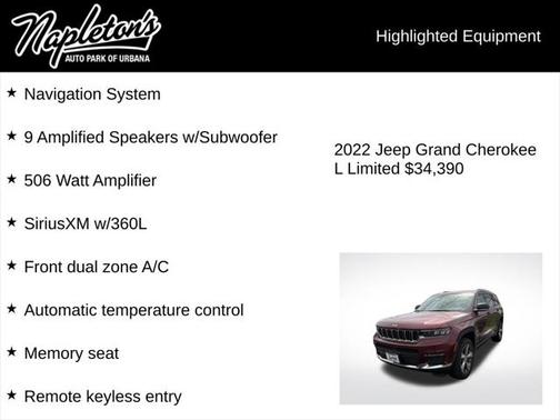 2022 Jeep Grand Cherokee L Limited