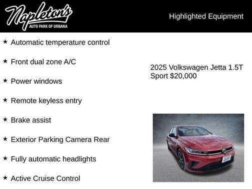2025 Volkswagen Jetta 1.5T Sport