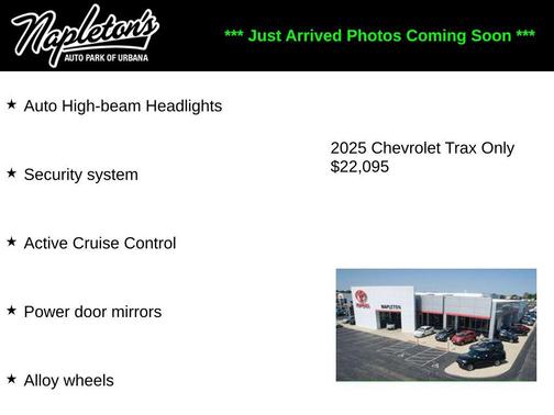 Mosaic Black Metallic 2025 Chevrolet Trax LT