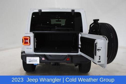 Bright White Clearcoat 2023 Jeep Wrangler 4xe Sahara