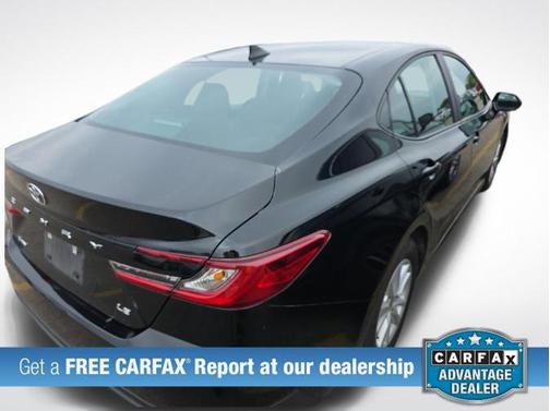 Midnight Black Metallic 2025 Toyota Camry LE