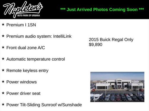2015 Buick Regal Turbo/e-Assist Premium I