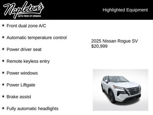 2025 Nissan Rogue SV